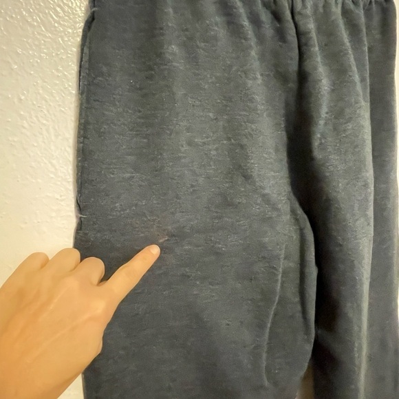 Fruit of the Loom Gray Drawstring Joggers Size Small - Picture 6 of 6